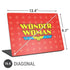 DC Comics Wonder Woman Logo Universal Laptop 16.6in (13.4 x 9.7in) Skin